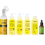 Kit Completo Skincare Acnow Control Antiacne 6 Itens Rhenuks Cosméticos + Sérum Secativo Dermachem