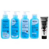 Kit Skincare Anti-Oleosidade + Máscara Peel Off Argila Verde Dermachem