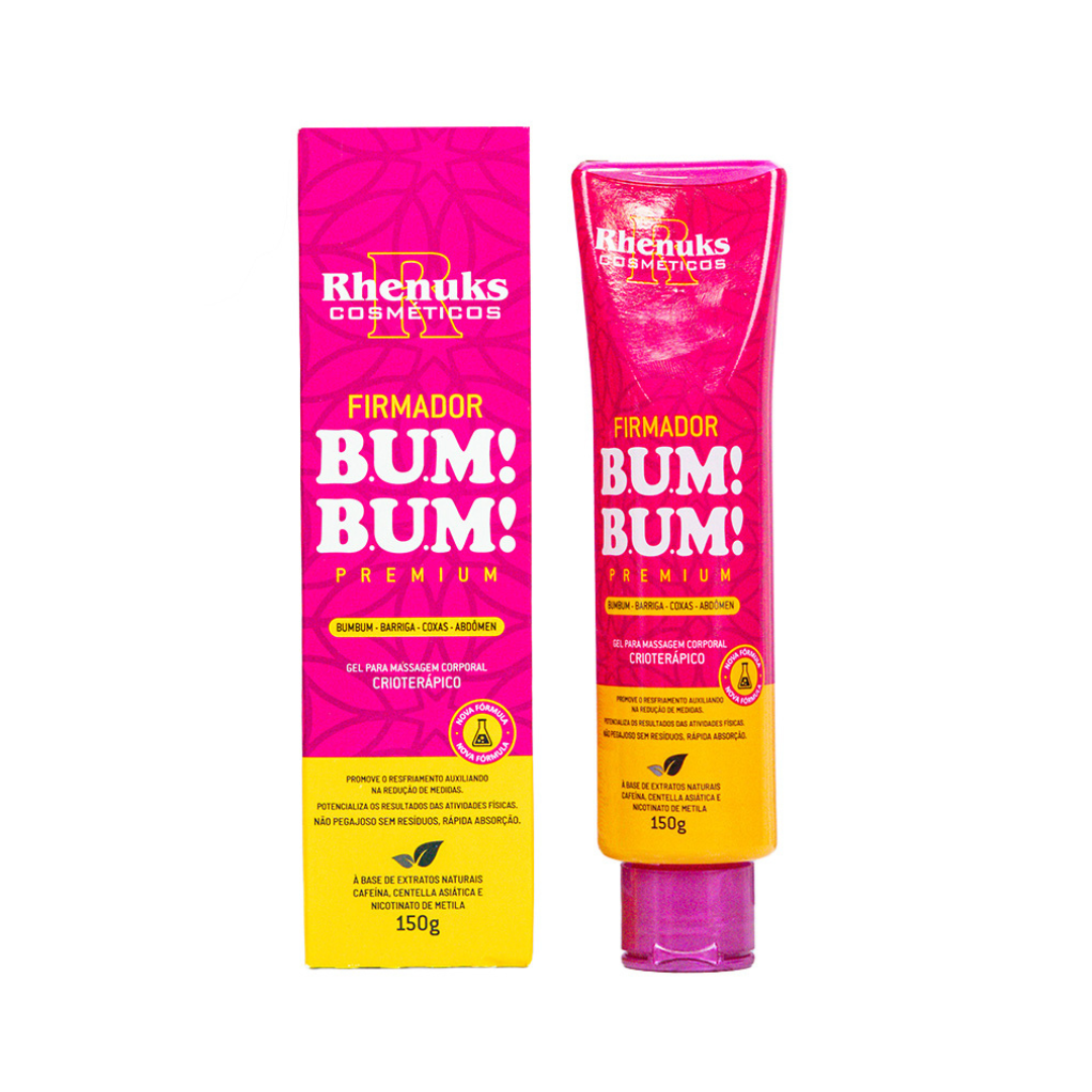 Gel Firmador del BumBum Premium Crioterápico 150g Rhenuks Cosméticos