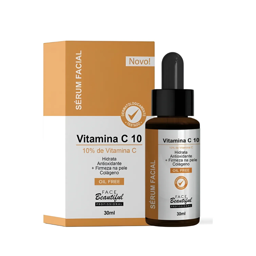 Sérum Facial Vitamina C 10% 30ml Face Beautiful