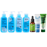 Kit Skincare Anti-Oleosidade Completo +  Sérum Efeito Secativo Dermachem  + Protetor Solar FPS 60  Dermachem + Máscara Peel Off Dermachem
