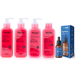 Kit SkinCare Anti Rugas com Colágeno Rhenuks  + Sérum Peptídeos Dermachem