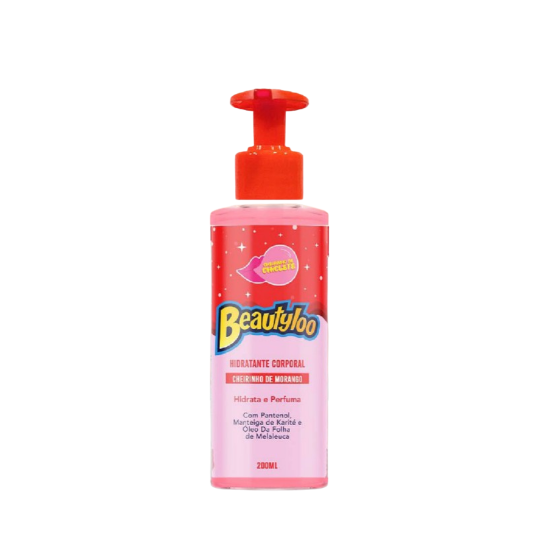 Hidratante Corporal Morango 200ml Beautyloo