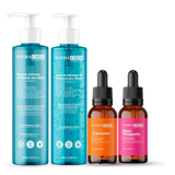 Kit Limpeza, Esfoliação e Super Clareamento