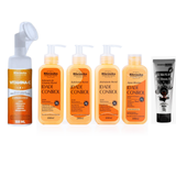 Kit SkinCare Anti Idade Vitamina C Rhenuks + Espuma Vitamina C + Máscara Peel Off