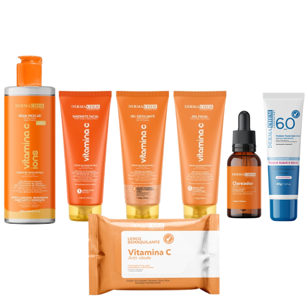 Rotina Completa Vitamina C + Clareador