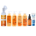Kit SkinCare Anti Idade Vitamina C Rhenuks + Espuma Vitamina C + Sérum Clareador Dermachem + Protetor Solar FPS 60