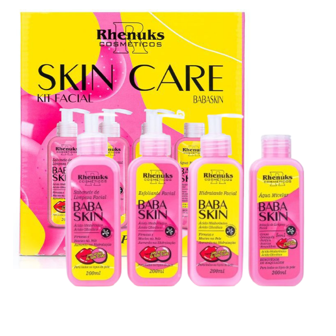 Kit SkinCare Baba Skin Rhenuks Cosméticos
