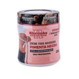 Creme para Massagem Pimenta Negra 200g Rhenuks Cosméticos