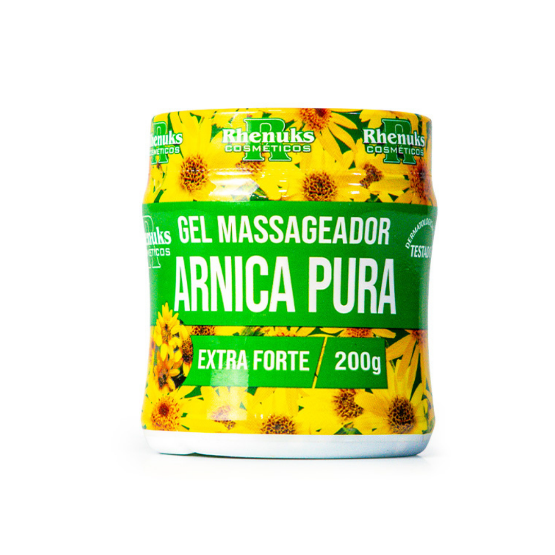 Gel Massageador Arnica Pura Extra Forte 200g Rhenuks Cosméticos