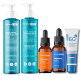 Kit Rotina Completa Super Clareadora, Nutritiva com Proteção