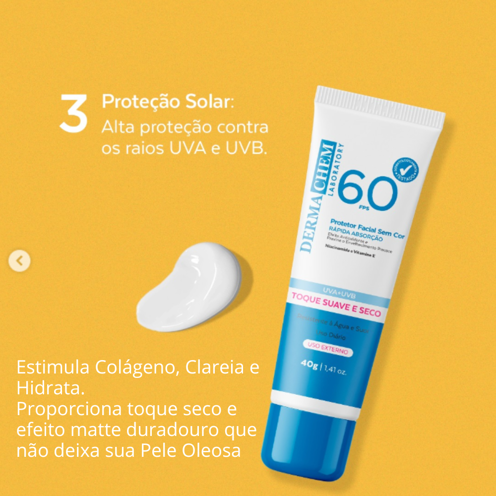 Kit Super Limpeza, Esfoliação e Clareamento com Proteção