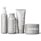 Kit Completo Capilar Brilho Extremo Anti Frizz Pure Us – 4 Itens